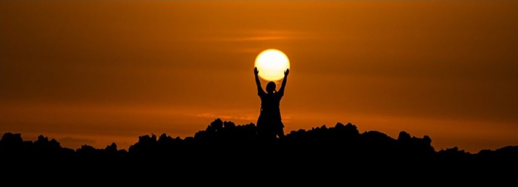 Person Holding his freedom