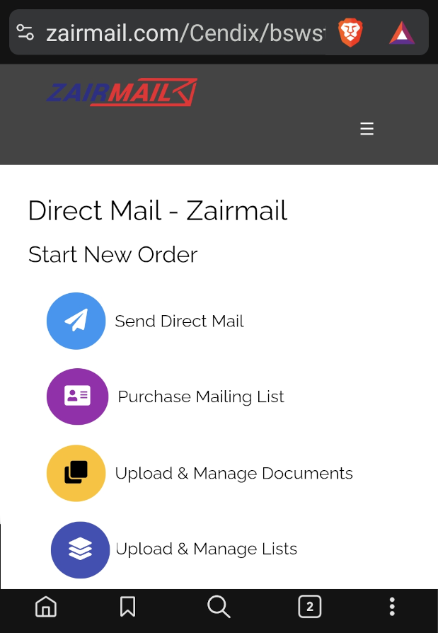 Zairmail Small & Medium Business Mailing Advantage